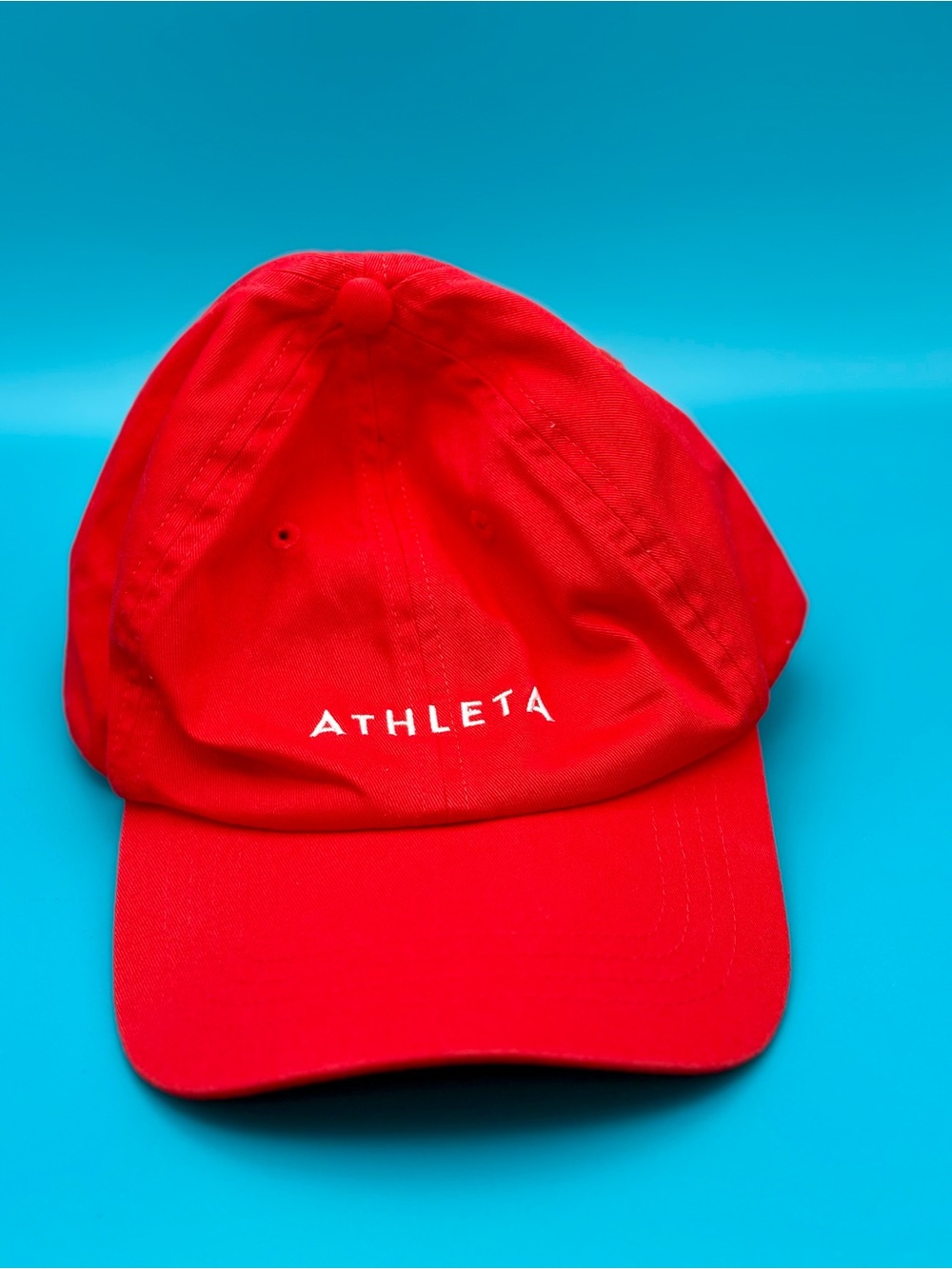 Athleta Red Logo Cap